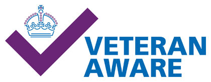 Latest News: Veteran Aware Logo