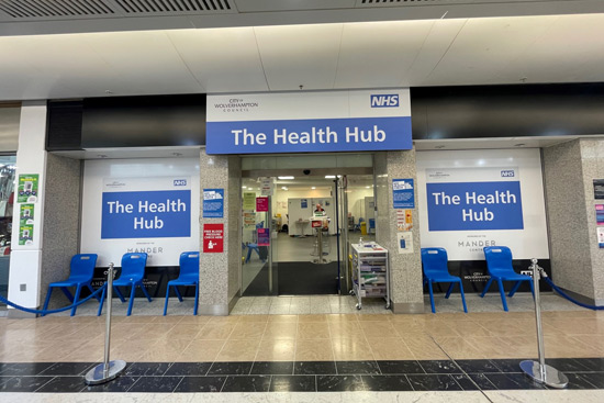Latest News: Health Hub in the Mander Centre