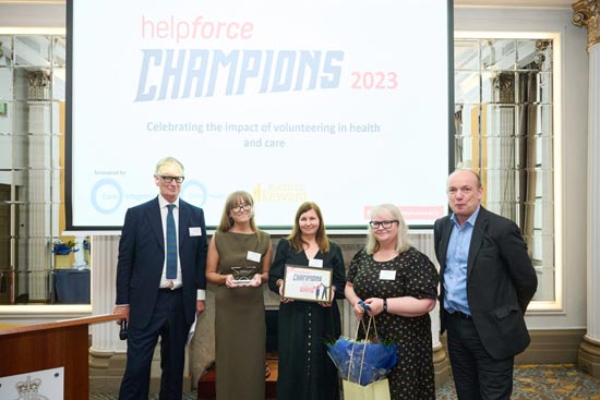 Latest News: Healthforce Champions 2023 - Patient Experience Team Volunteer Service