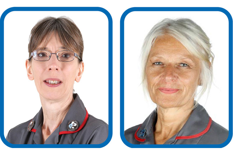 International Nurses’ Day Lisa Carroll and Debra Hickman