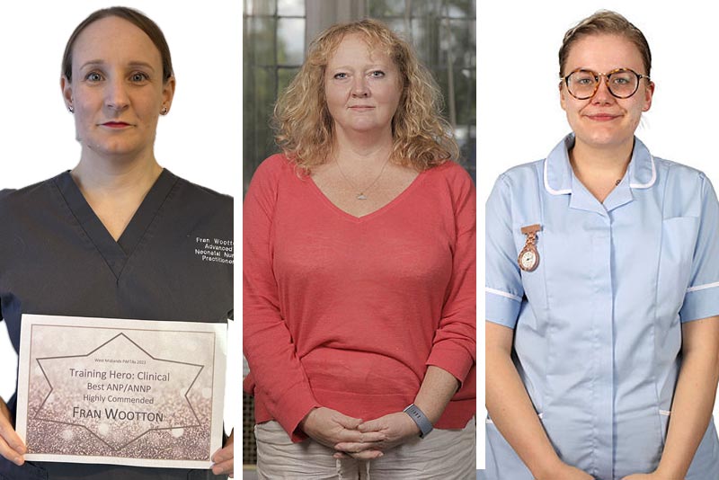 Latest News: Fran Wootton (left), Dr Annabel Copeland (middle) and Grace Boulton