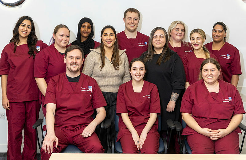 Latest News: First and second year Radiography apprentices