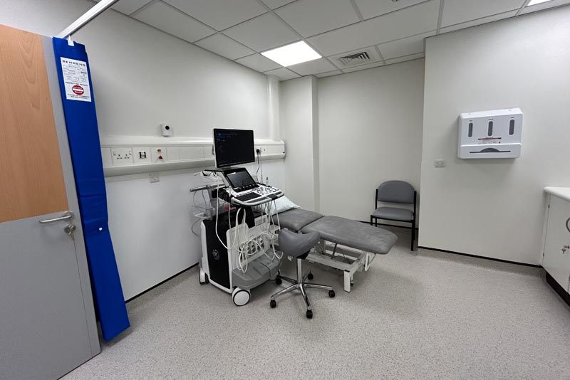 New Ultrasound facility at Community Diagnostic Centre (CDC) at Cannock Chase Hospital (CCH)