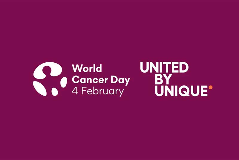 World Cancer Day 4 Februrary United by Unique