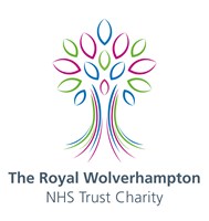 NHS Trust Charity rounded logo with a colorful tree on a white background