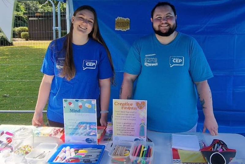 Young people help patients’ road to recovery