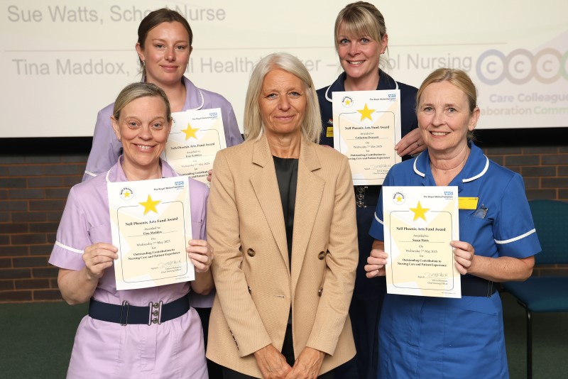 Exceptional nurses rewarded for care