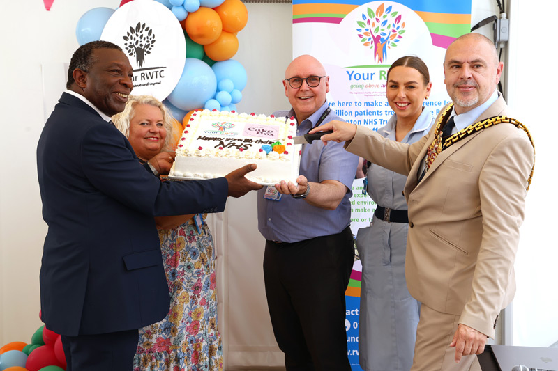Birthday surprise for NHS charity