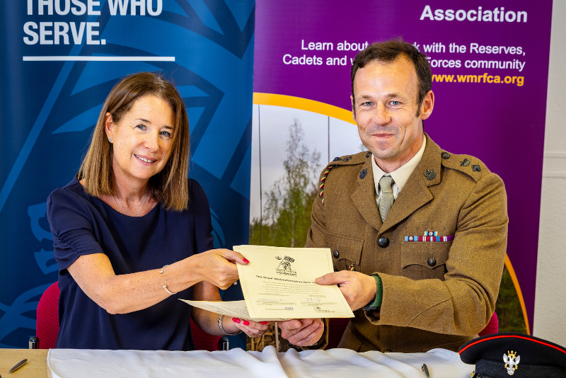 Wolverhampton Trust’s gold commitment to Armed Forces