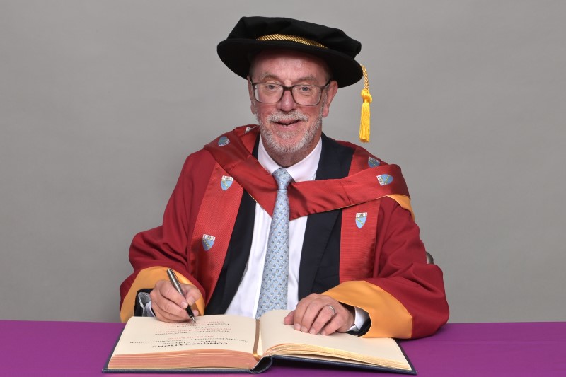 NHS Chair recognised for contributions to healthcare