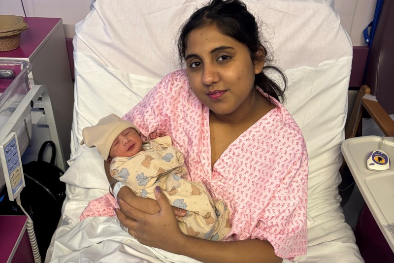First baby born at New Cross Hospital 2026
