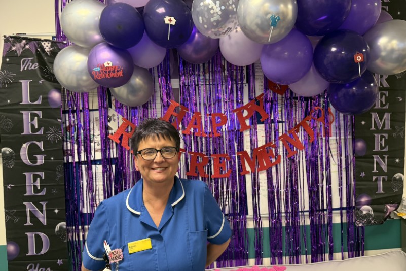 Much-loved Nurse retires after 46 years of dedicated service