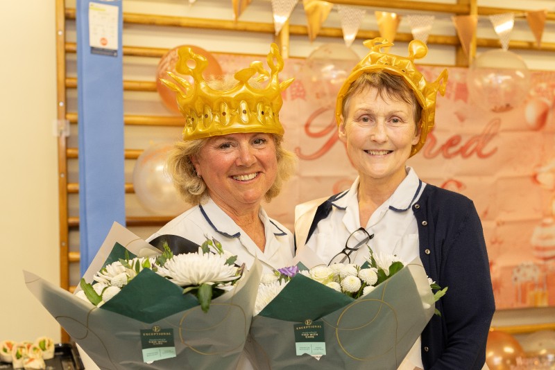 Long-serving Physiotherapists retire