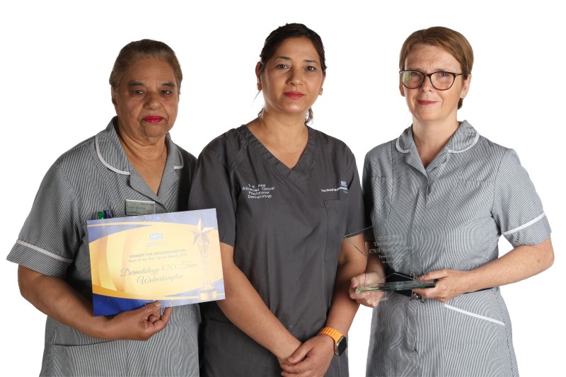 Award winning cancer team
