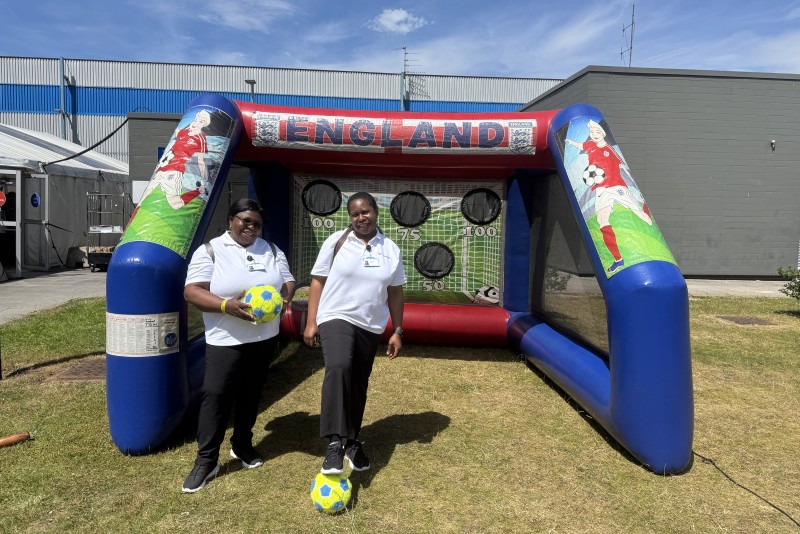 NHS 78 Birthday Charity Summer Fair Football Game