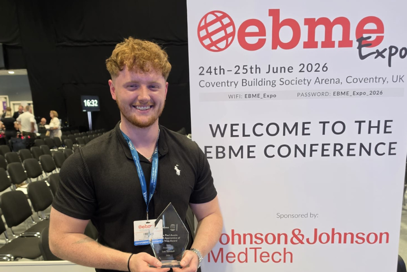 Award success for RWT apprentice